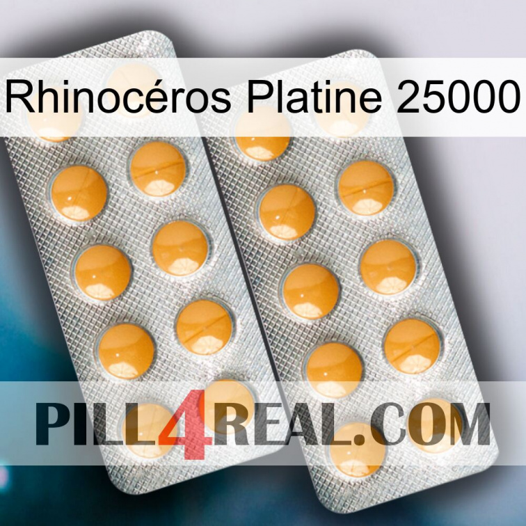 Rhinocéros Platine 25000 levitra2